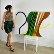 Load image into Gallery viewer, Greenwall Mandana Gallery Twisted Canvas
